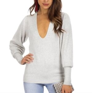 FREE People Gingersnap Tunic in Grey size small